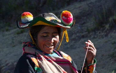 lac titicaca au Pérou Capachica