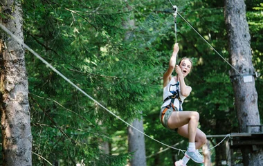 La plus grande tyrolienne