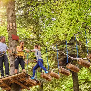L'accrobranche à Vittel