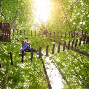 l'accrobranche à serre chevalier