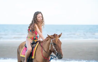 Escapade à cheval en bord de mer des Caraïbes
