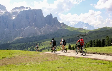 vtt montagne en été