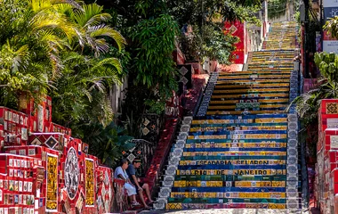 escaleras de selarón rio de janeiro