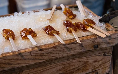 Maple Taffy.