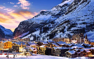 Estação Val d'Isère.