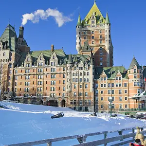 Quebec durante o inverno.