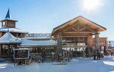 Bar e restaurante La Folie Douce.