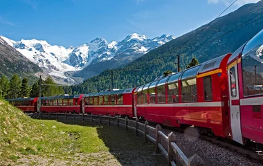 trem bernina express.