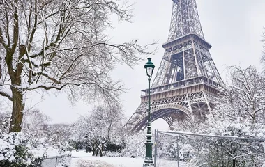 Paris no inverno.