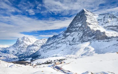 Montanha em Grindelwald.