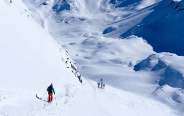 Estação em Verbier.