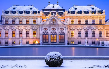 Construção histórica em Viena.