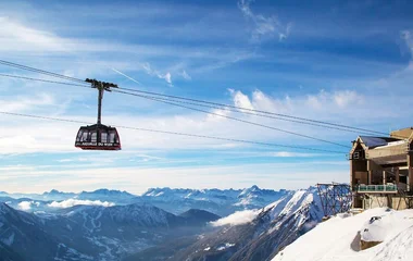 Teleférico em Chamonix.