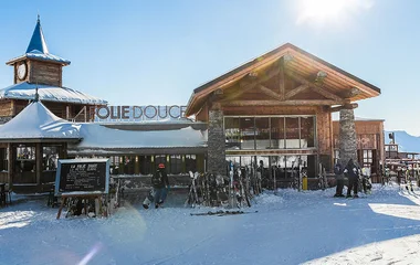 Bar e restaurante La Folie Douce.