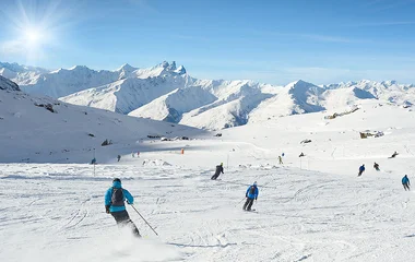 Pista de esqui em Val Thorens