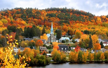 Quebec no outono.