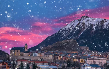 Montanhas de Serre Chevalier.