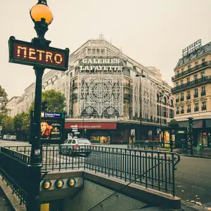 Galeria Lafayette em Paris