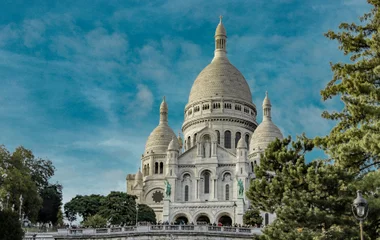 Imagem da Basílica de Sacré Cœur em Montmartre