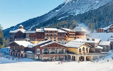 Vista do resort Valmorel