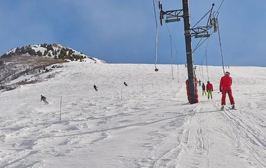 Pista de esqui em Valmorel