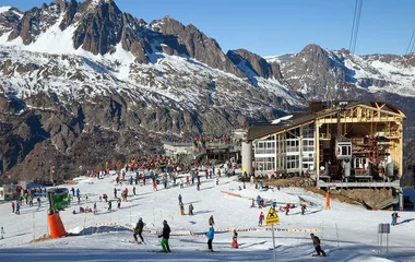 Estação Grands Montets.