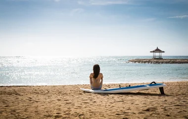 bali vacations women indonesia beach sun