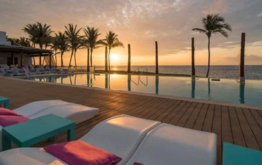 resort pool cancun mexico club med