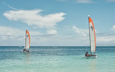 guadeloupe beach sea travel