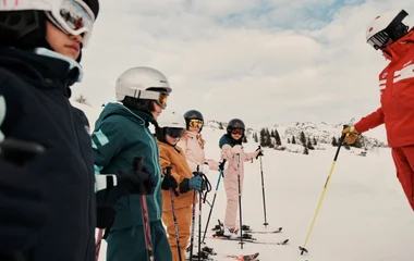 ski and snowboard lessons