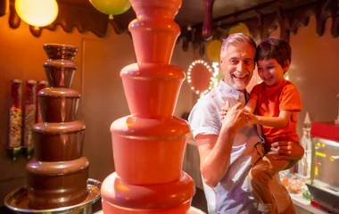 chocolate fountain