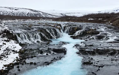 neige montagne islande paysage