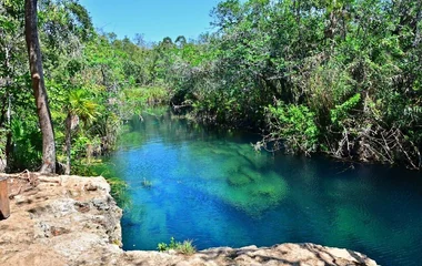 cenote cristal escondido tulum mexico