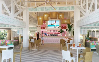 Nouveau bar principal Club Med Turquoise
