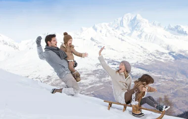 family ski holiday