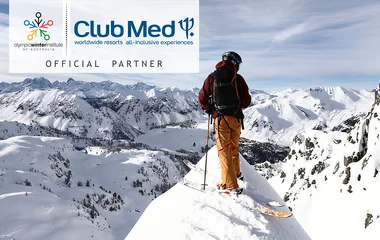 club med supports olympic winter institute of australia