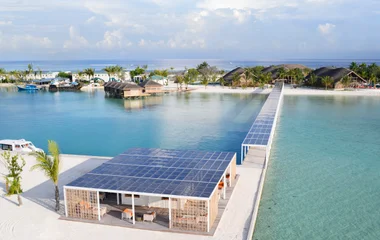 Solar panels at Club Med