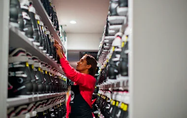 Ski equipment in Club Med