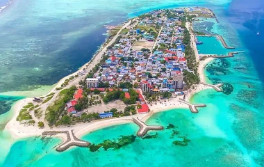 Maafushi village