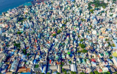 Malé seen from the sky