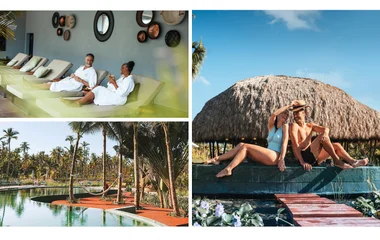 Collage of Miches' zen zones for adults