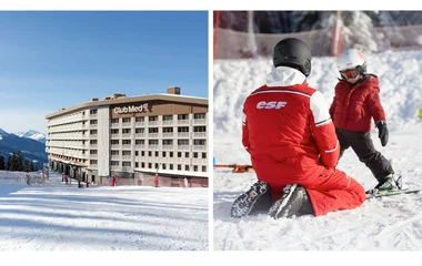Collage of Les Arcs Panorama ski