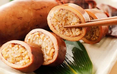 อิกะเมชิ หมึกยัดไส้ข้าวปรุงรส