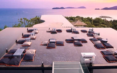 Baba’s Nest, Sri Panwa, phuket, club med, sunset