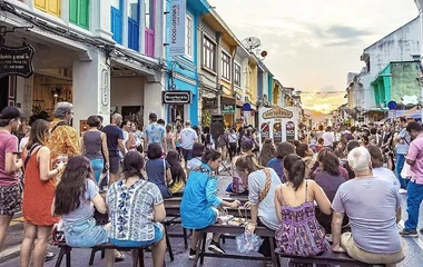 ถนนคนเดินตลาดใหญ่ภูเก็ต