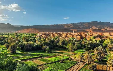 landscape in Morocco
