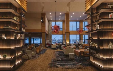 club med kiroro peak, hokkaido, japan, lobby