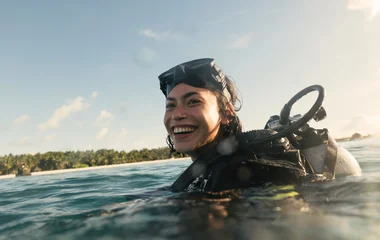 diving in fiji coral reef