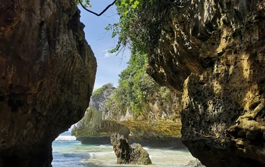 Suluban beach in Bali