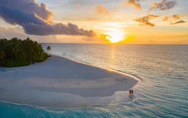 sunset on yasawa island